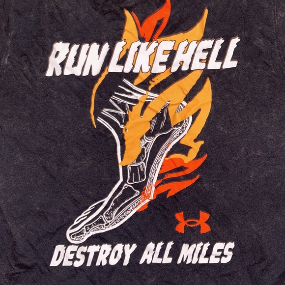 Under Armour UA Destroy All Miles Tee II T-shirt - Picture 5 of 9